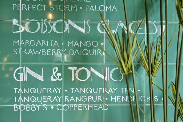 像熱帶雨林的餐廳