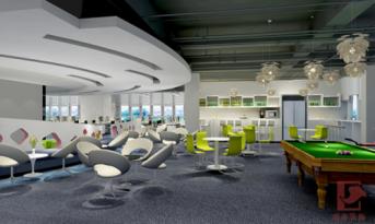 電商行業(yè)辦公新格局！尚泰裝飾為卷皮網(wǎng)打造貼近生活的辦公空間