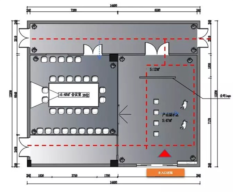 辦公室裝修設計動線
