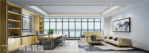 董事長辦公室裝修效果圖 董事長辦公室設(shè)計效果圖