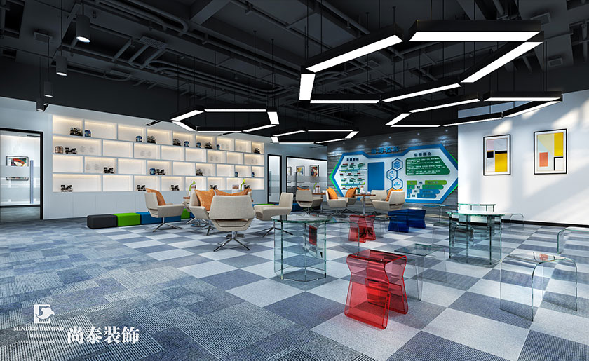 辦公室休閑區(qū)裝修效果圖