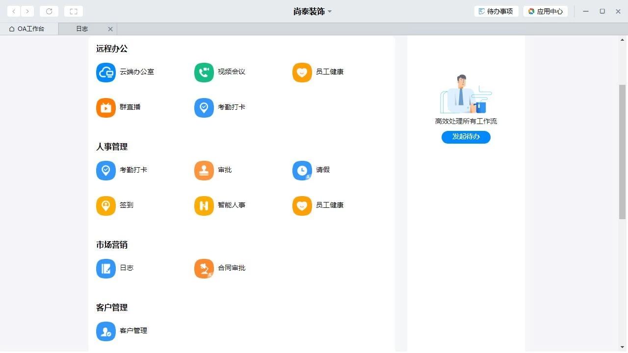 多種工作模式復工