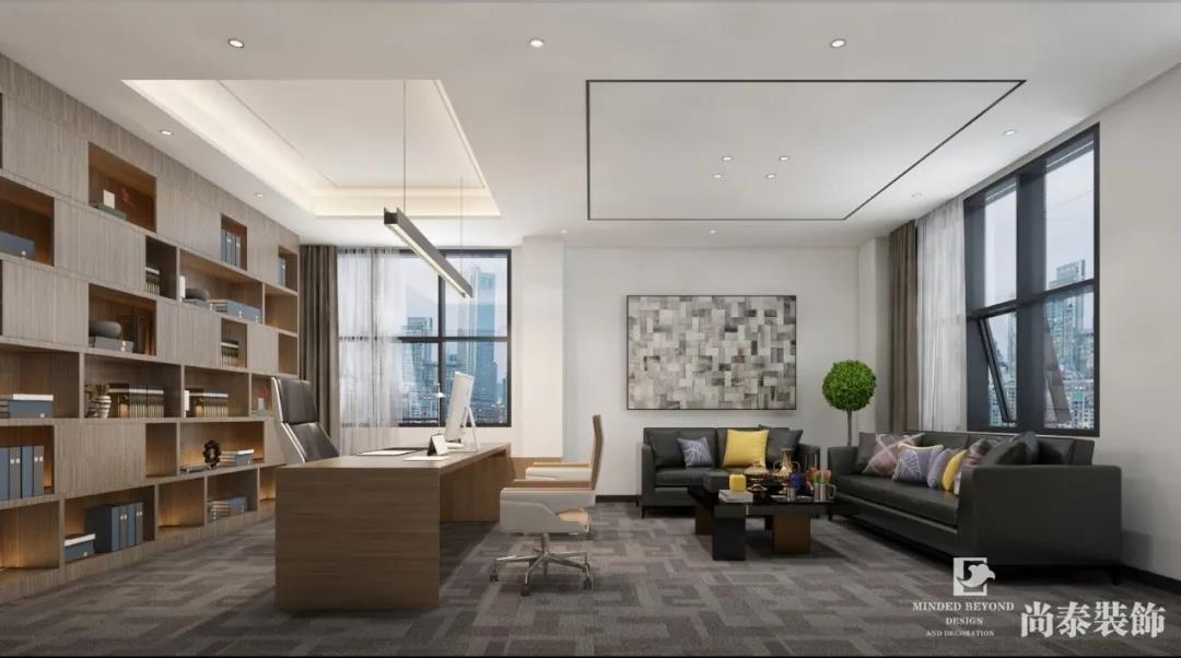 家政培訓(xùn)學(xué)校辦公室設(shè)計效果圖