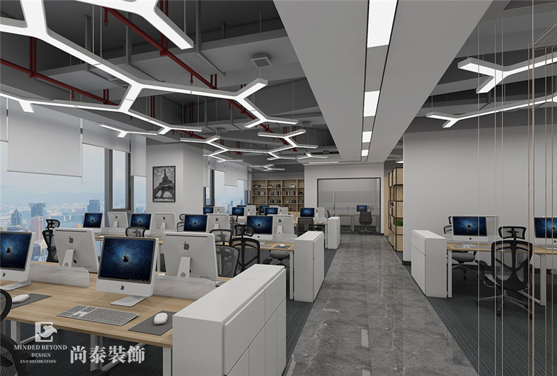 辦公室裝潢設計效果圖