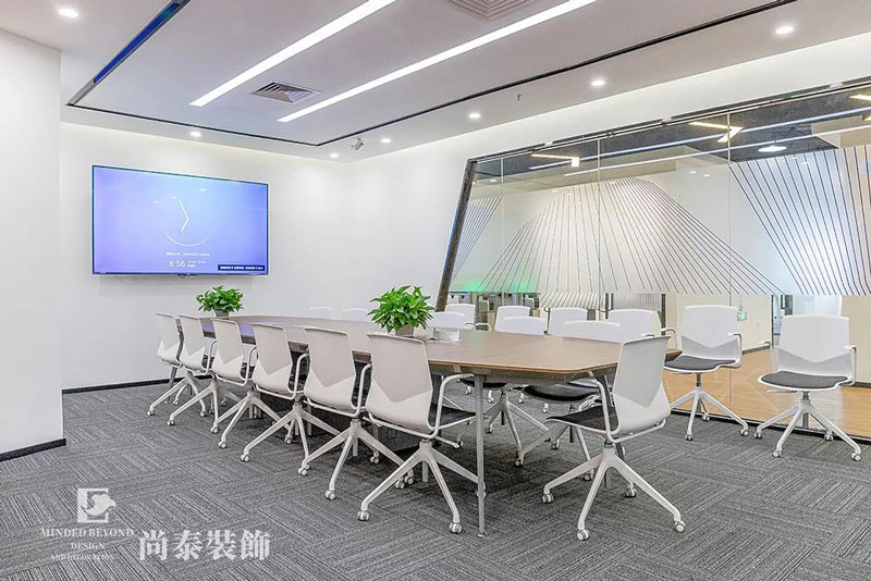 會議室空間裝修實景圖