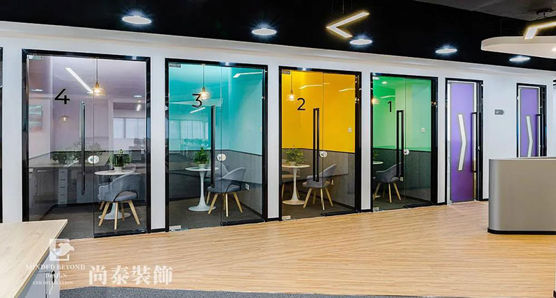 辦公空間裝修實景圖