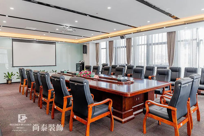 諾安環(huán)境辦公室會議室裝修效果圖