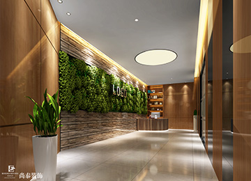 深圳福田理想時代大廈培訓機構(gòu)辦公室裝修設計效果圖 