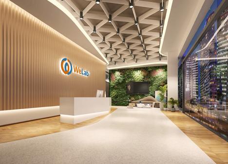 深圳前?；鹦℃?zhèn)金融科技公司辦公室設(shè)計效果圖 