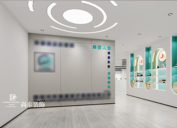 深圳龍崗萬匯大廈150平米醫(yī)療器械公司辦公室裝修設計