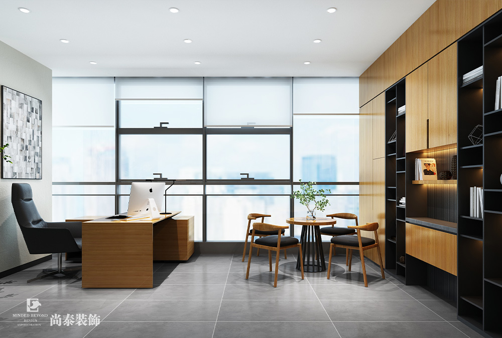 深圳南山智谷200平米電子電商公司寫字樓辦公室裝修設計案例