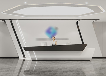 2100平米芯片研發(fā)設(shè)計(jì)公司深圳南山同方信息港寫字樓辦公室裝修設(shè)計(jì)