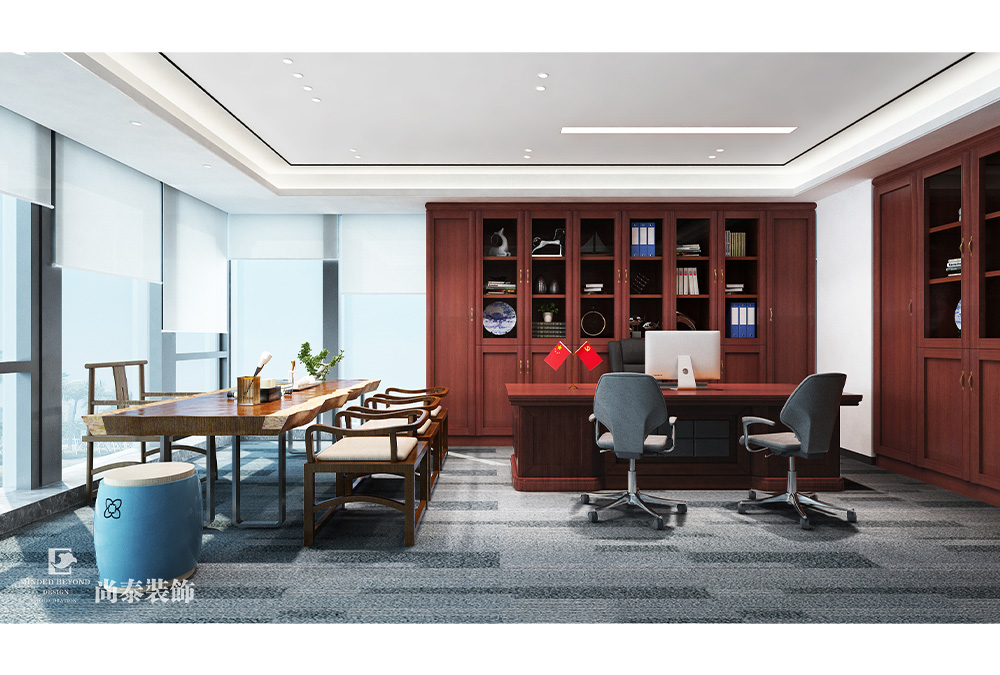 深圳南山智谷寫字樓科技公司辦公室裝修設(shè)計(jì)案例